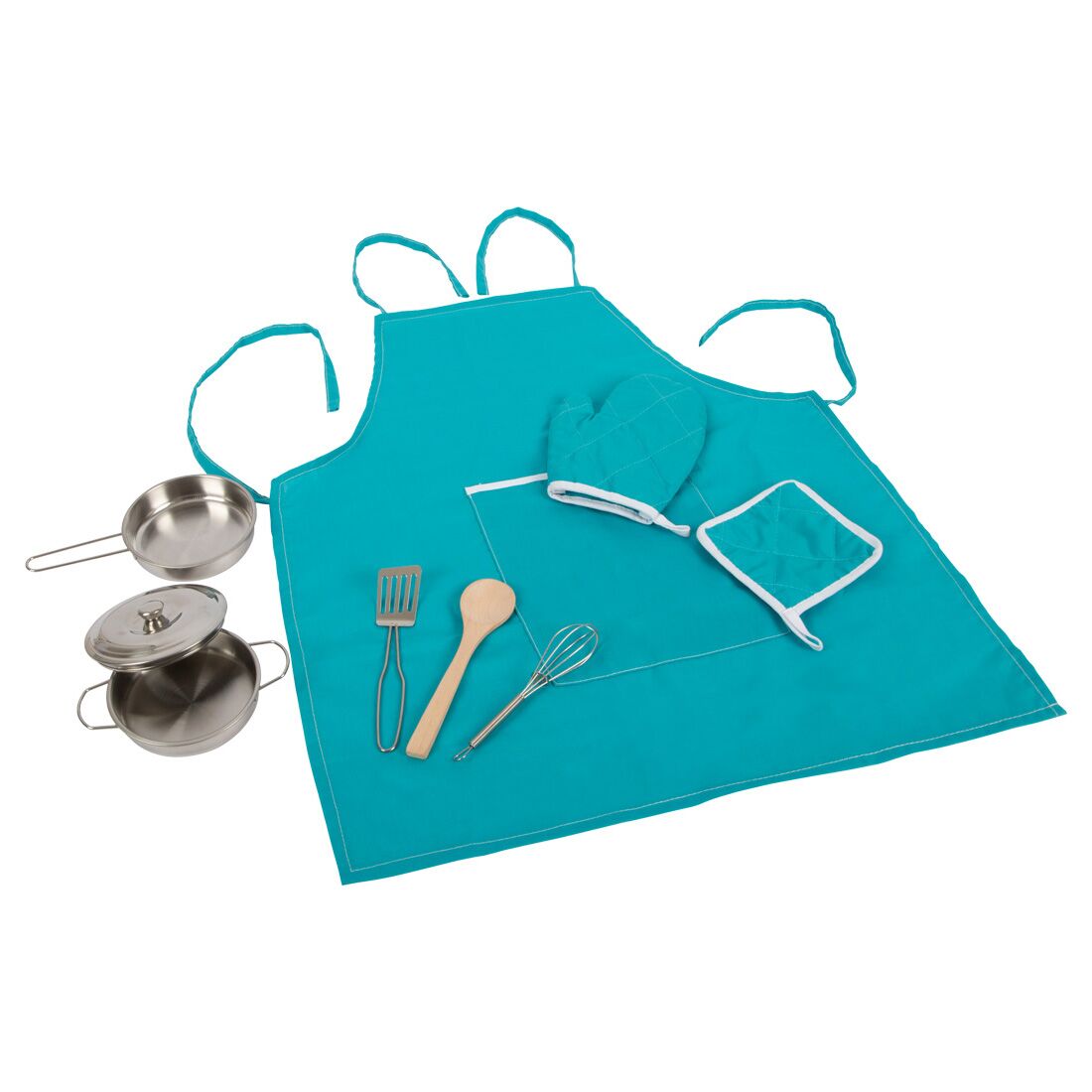 11966_legler_small_foot_Kochset_mit_schuertze_a Kochset mit Schürze – Bild 1