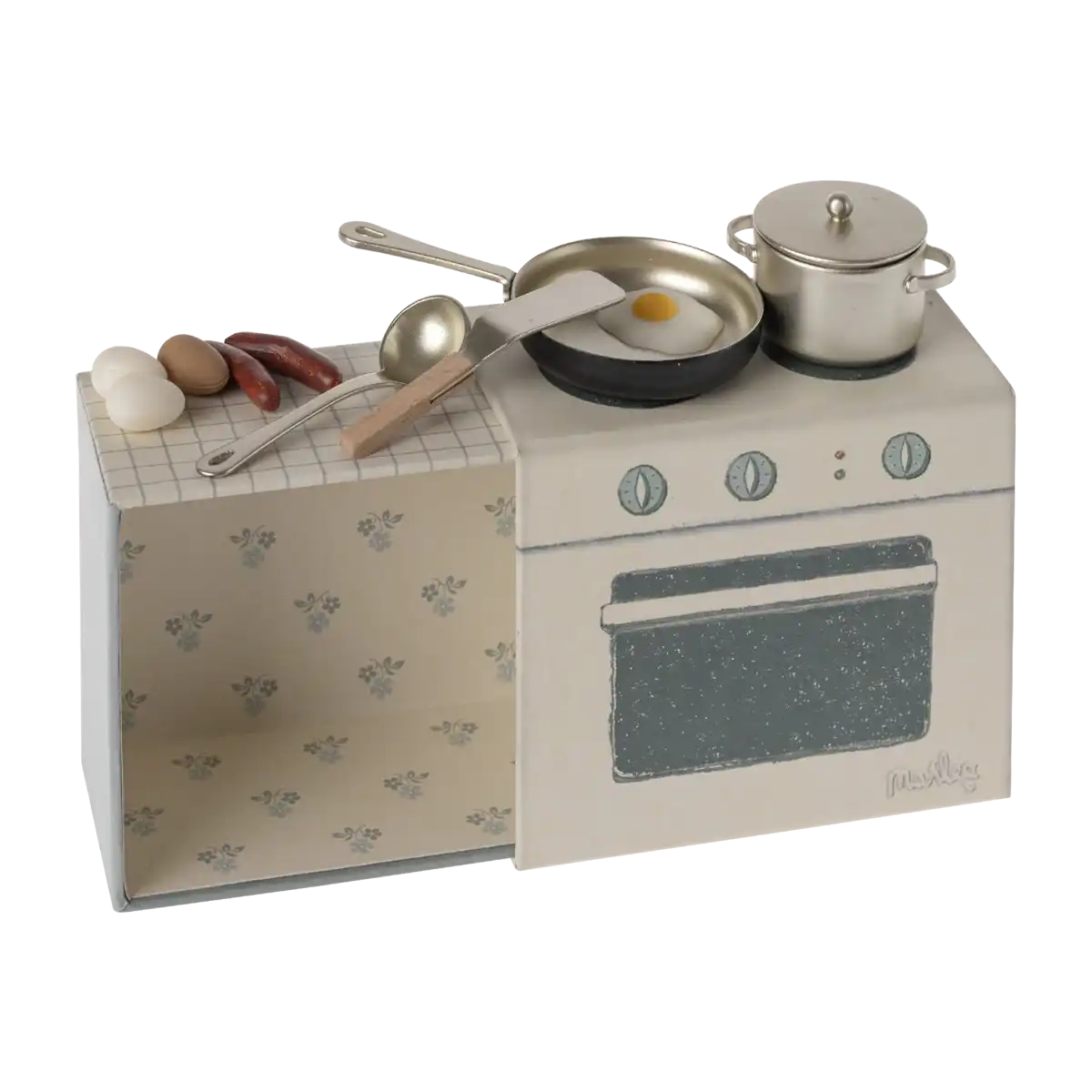 11-4110-00_kochset Kochset, Maus von Maileg – Bild 1