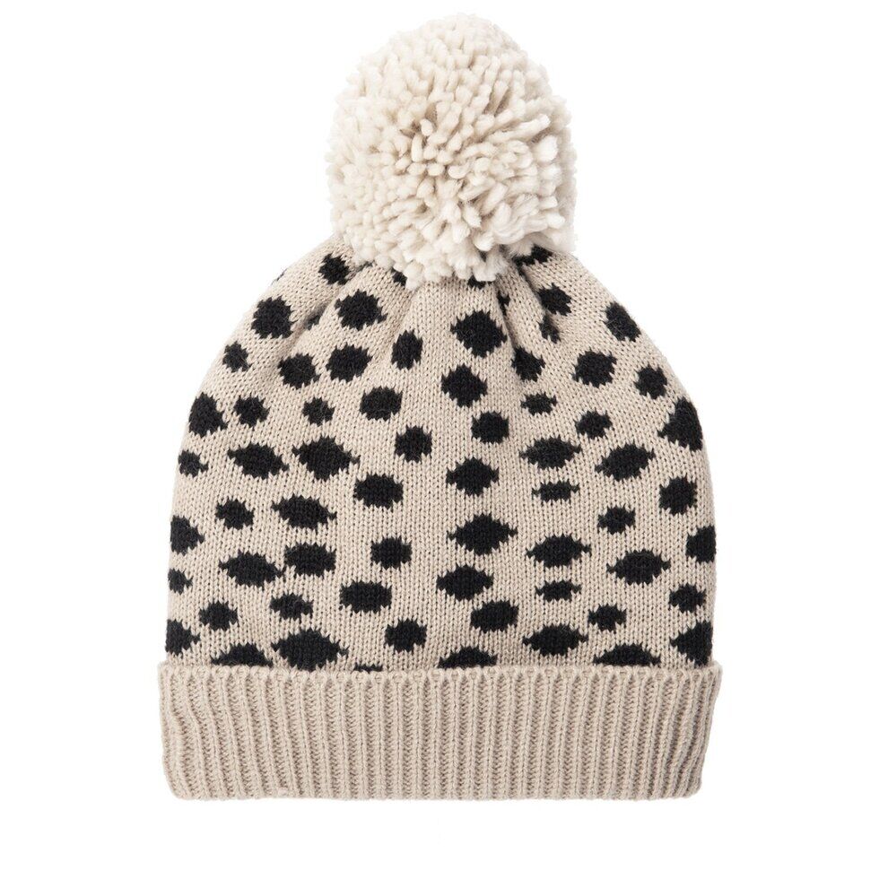 Cheetah Knitted Hat 3-6 Years Strickmütze "Cheetah" – Bild 1