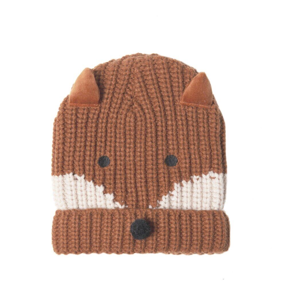 Felix Fox Knitted Hat 3-6 Years Strickmütze "Felix Fox" – Bild 1