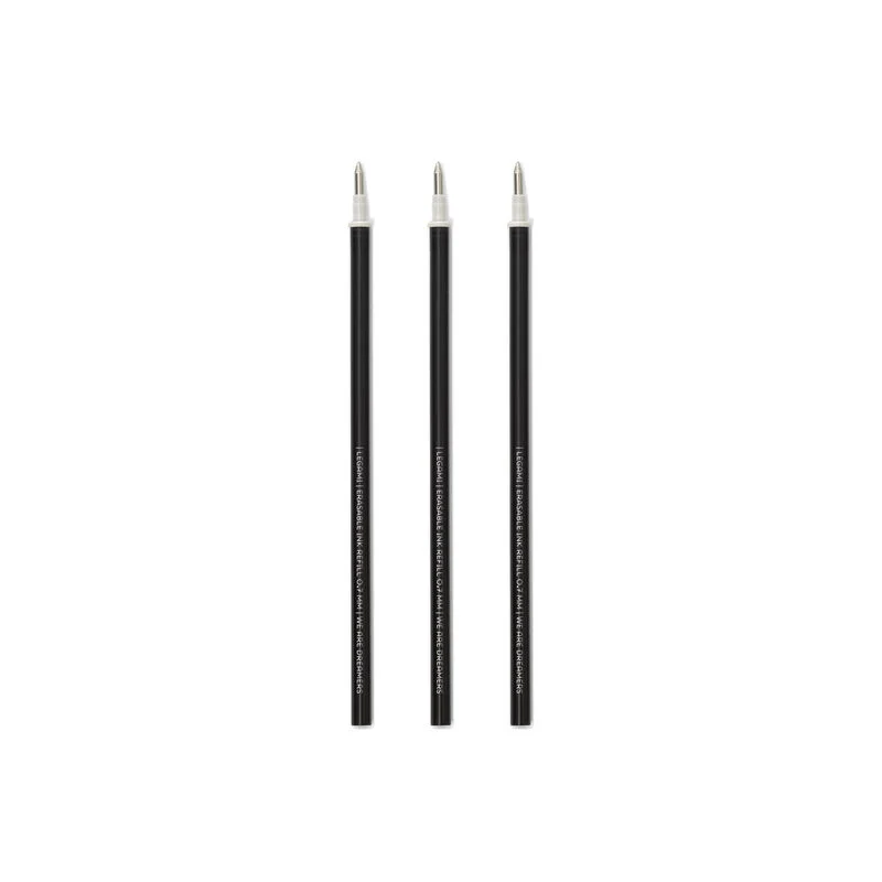 legami_minen_black Ersatzminen für löschbare Gelstifte (3er-Set, schwarz) – Bild 1