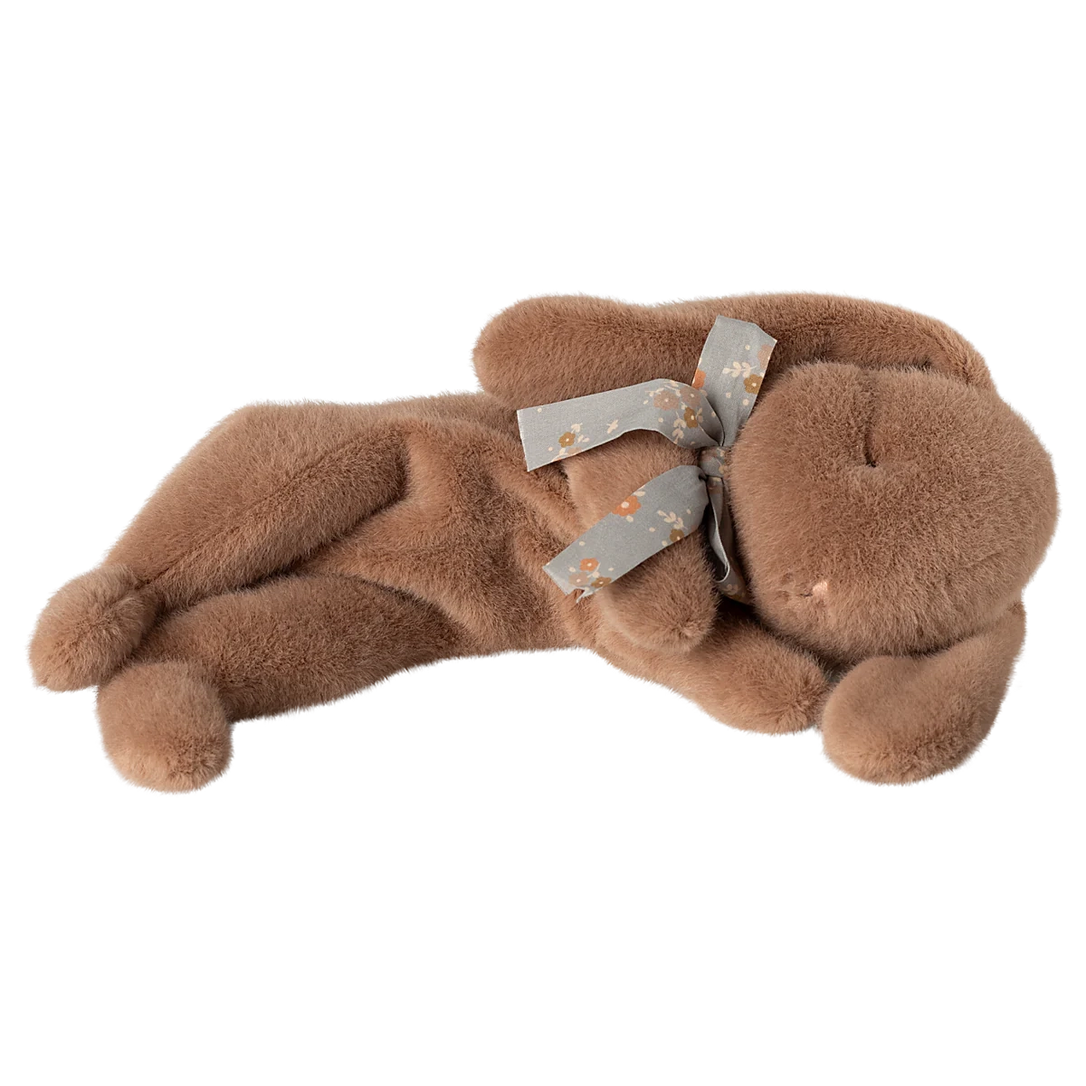 16-5990-01 Schlafender hase Schlafender Plüsch Hase, klein (Soft brown) – Bild 1