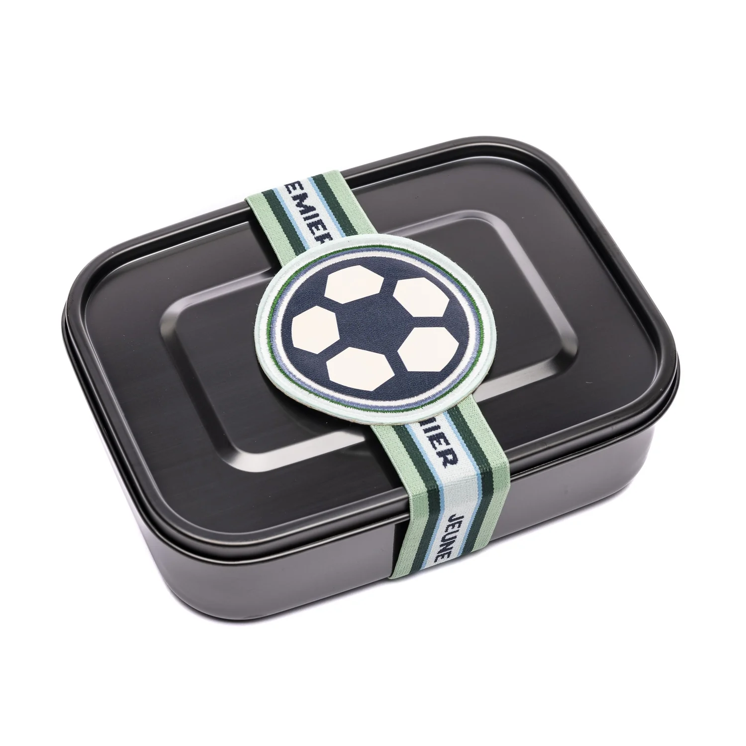 Gummiband_FCJeune Gummiband für Brotdosen "FC" – Bild 1