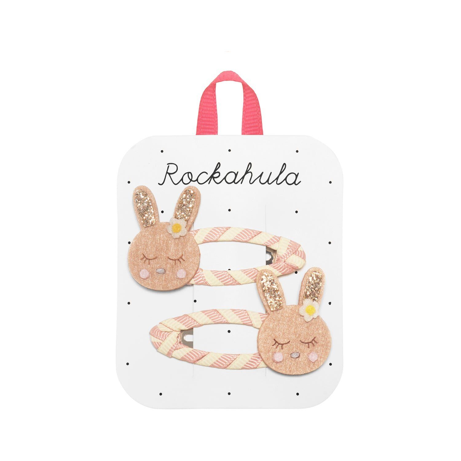 stripy_bunny_haarspangen1 Stripy Bunny Haarspangen – Bild 1