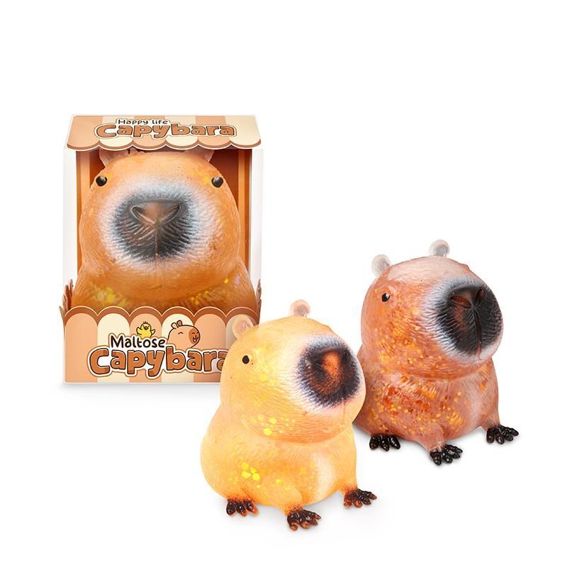 Glitzer Maltose Capybara – Bild 1