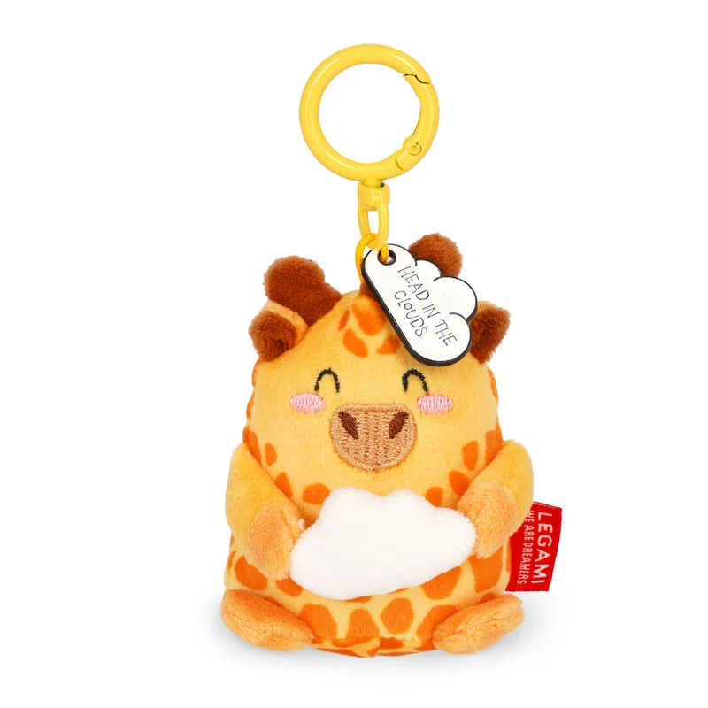 Schluesselanhaenger_SuperSoft_Giraffe1 Schlüsselanhänger mit Plüschtier "Super Soft!" Mini, Giraffe – Bild 1