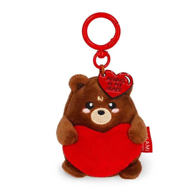 Schluesselanhaenger_SuperSoft_Teddy1 Schlüsselanhänger mit Plüschtier "Super Soft!" Mini, Teddy – Bild 1
