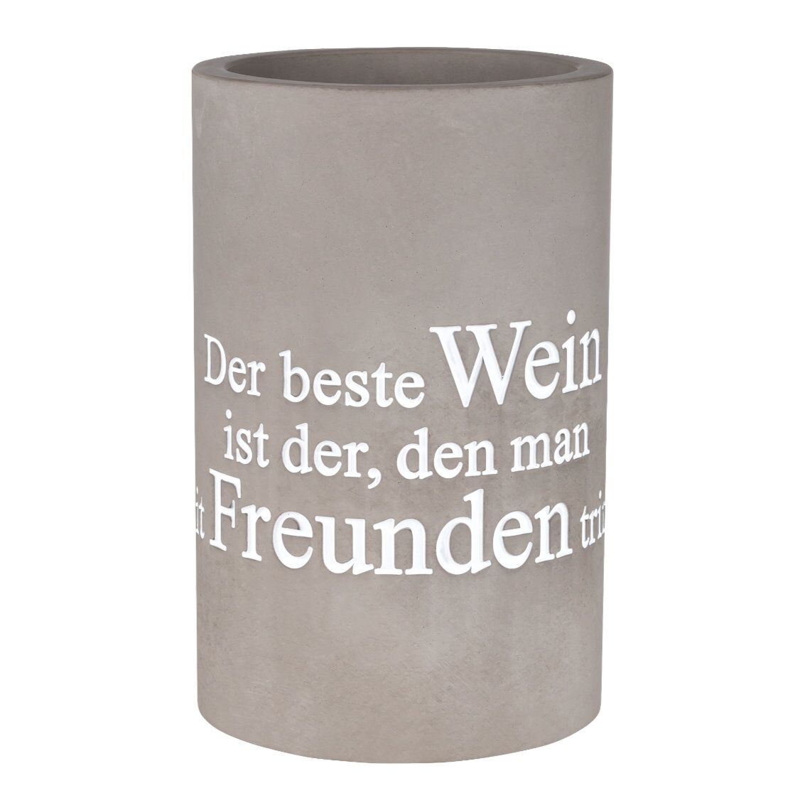 Flaschenkühler "Der beste Wein" – Bild 1