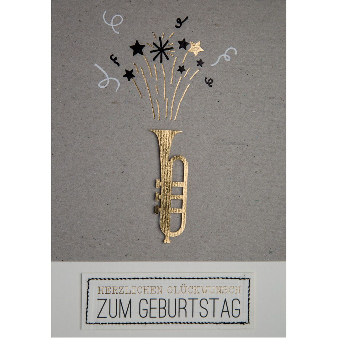 Geburtstag0063176 Glücksgrußkarte "Herzlichen Glückwunsch" – Bild 1