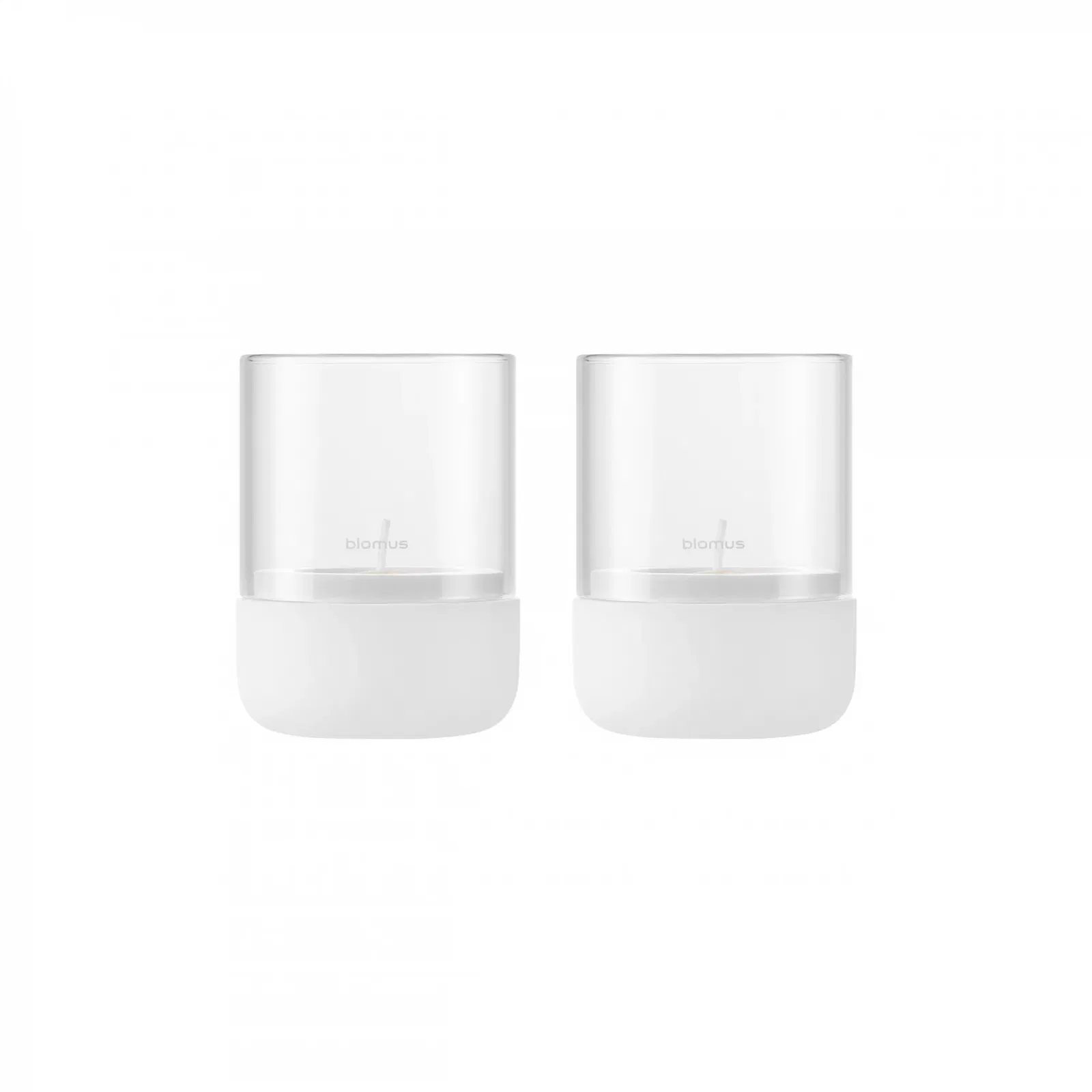 Windlicht Set CALMA lily white1 Windlicht "Calma", 2er Set XS (Lily White) – Bild 1