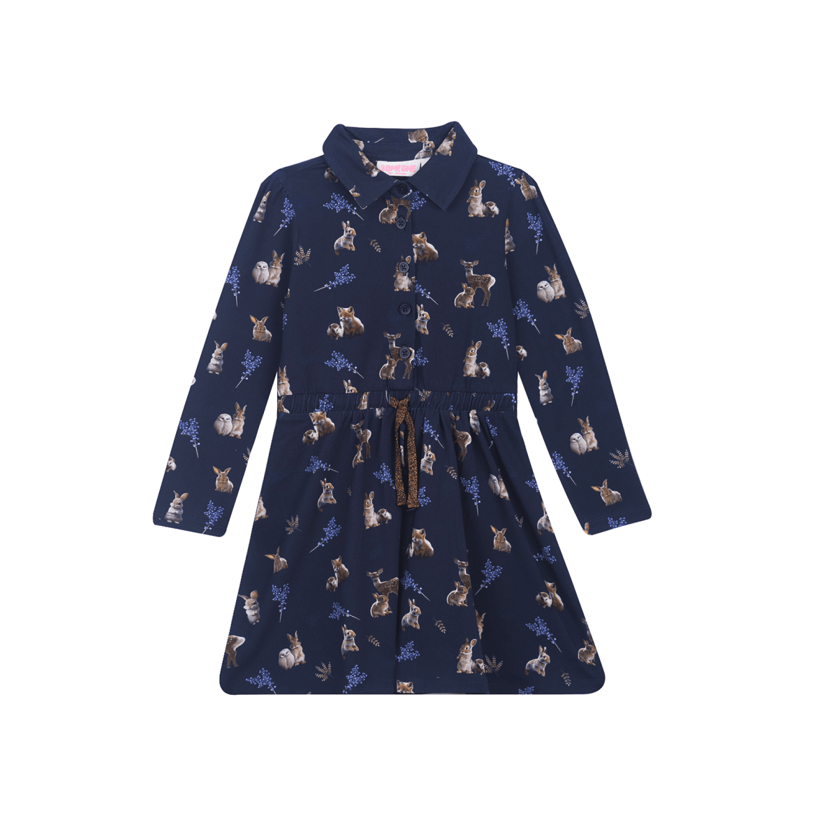 Kleid Long Sleeves DORIAN-SG-52-I (Navy) – Bild 1