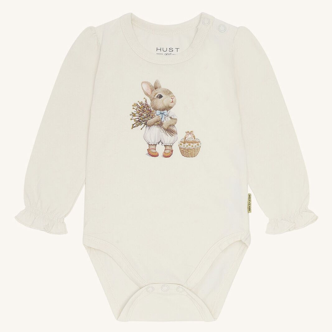 355-00196-32094-3260-medium HCBritt Sweet Bunny Longsleeved Body (Sugar) – Bild 1