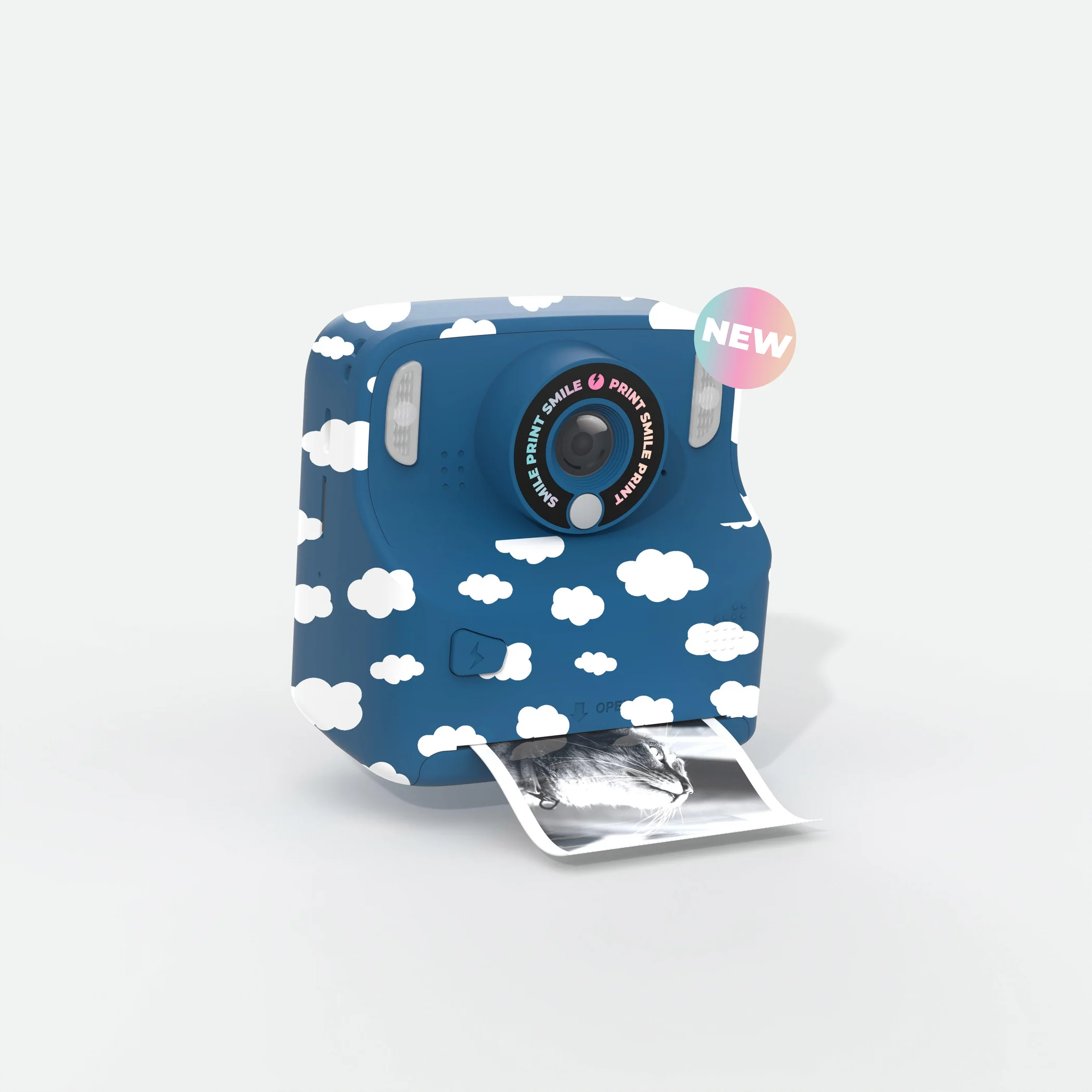 Camera Print Cloud Kinderkamera "Pixiprint" (Cloud) – Bild 1