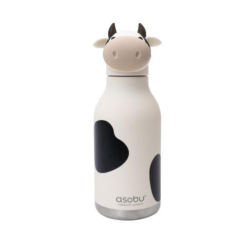 SBV44 Brown Bear Cow Kuh Bestie Wasserflasche SBV44 – Bild 1