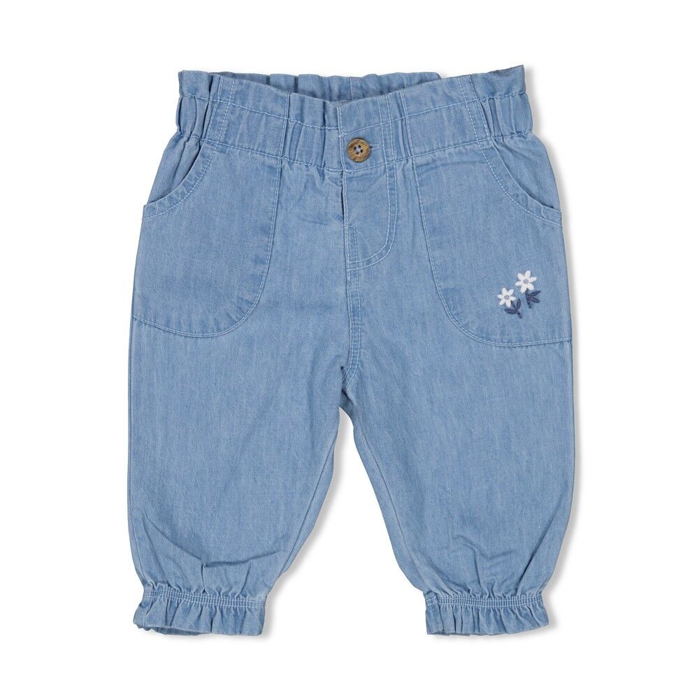 S2603_52202542_991_1 Hose Rüschen - Summer Denims (H. Blau Denim) – Bild 1