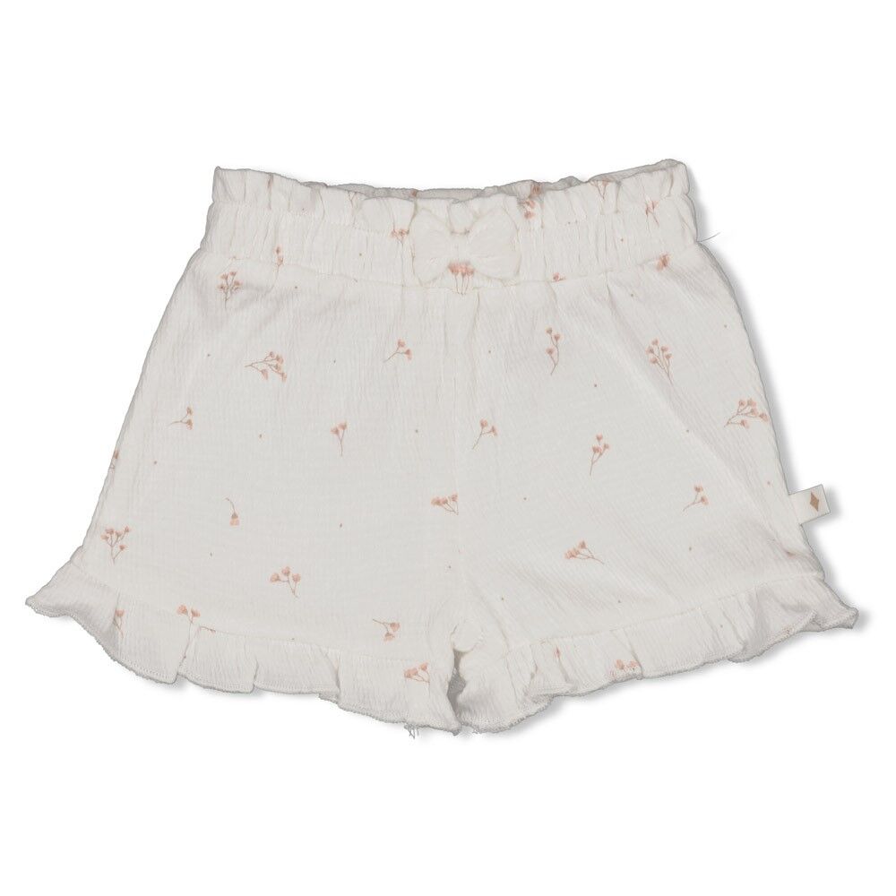 S2615_52100462_600_1 Shorts Knitter Rüschen AOP - Delicate Flower (Natur) – Bild 1