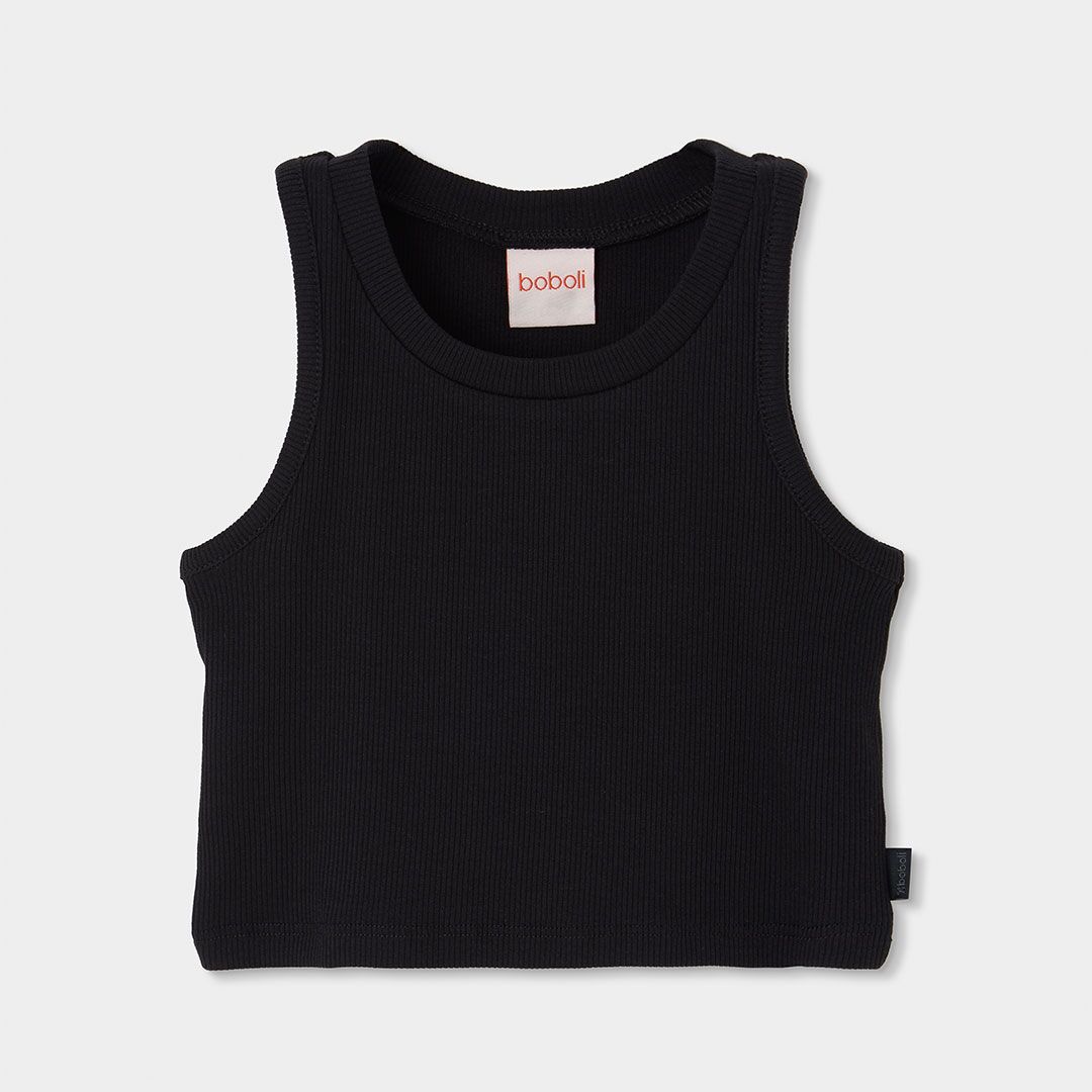 493040890_a T-Shirt Tank-Top (schwarz) von Boboli – Bild 1