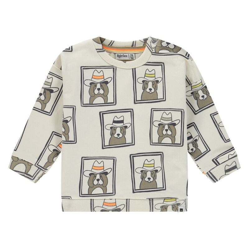 BBE26127407-1002-967-6 Baby Sweatshirt (Off-White) von Babyface – Bild 1