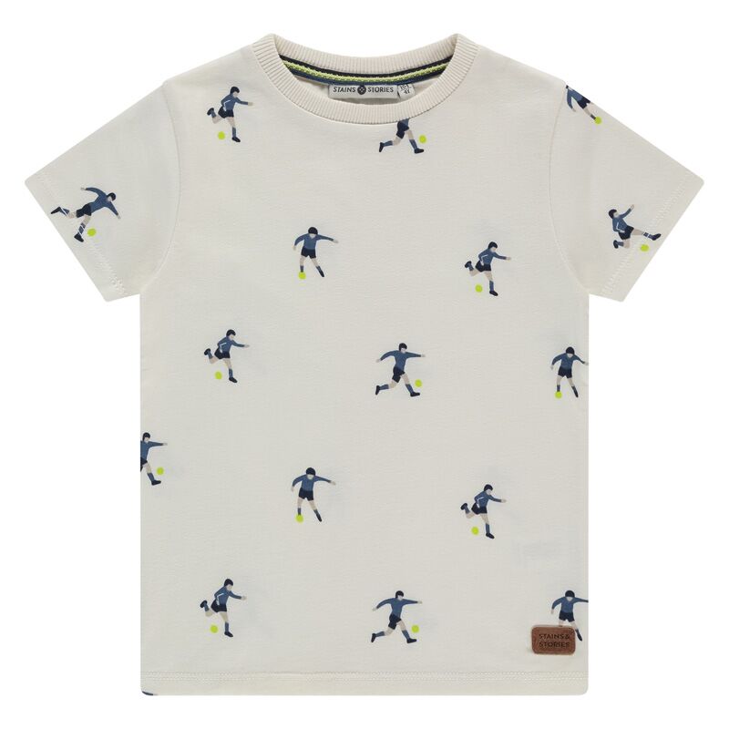 SSA26207636-1002-967-1 T-Shirt Short Sleeve (Off-White) von Stains and Stories – Bild 1