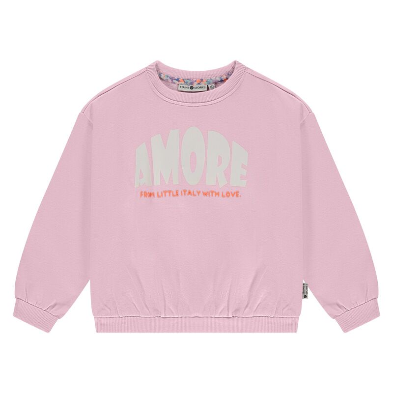 SSA26208420-6509-1065-22 Sweatshirt (Blush) von Stains and Stories – Bild 1