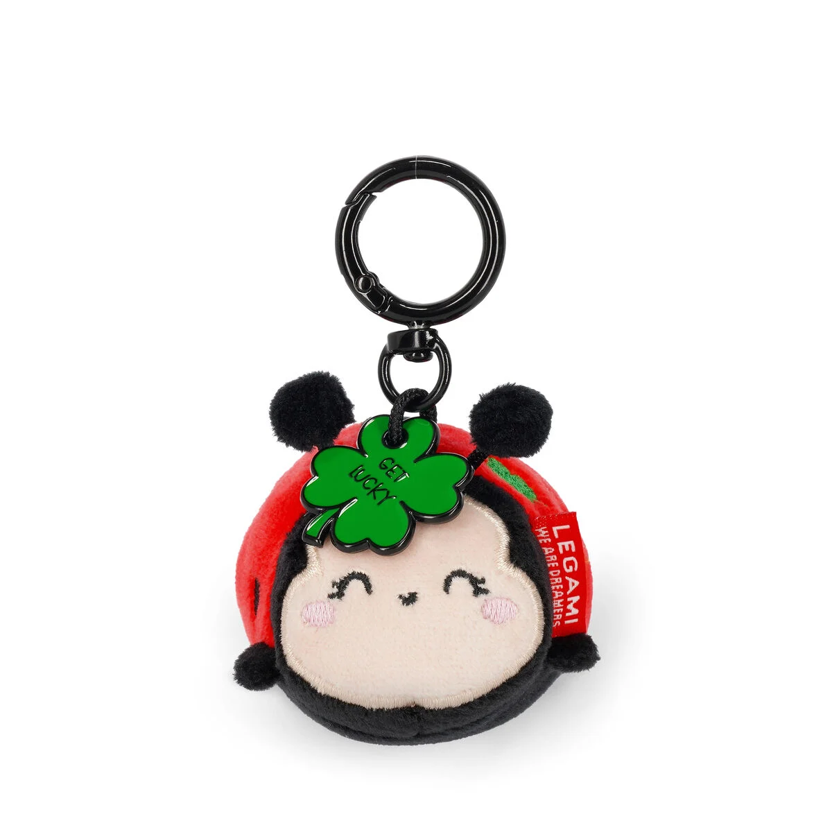 Schlüsselanhänger mit Plüschtier "Super Soft!" Mini, Ladybug – Bild 1