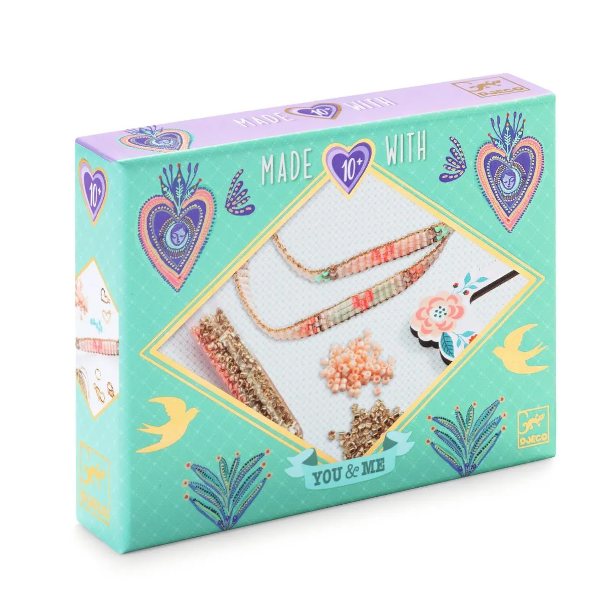 DJ00018 Freundschafts Armbänder Bastel-Set "Miyuki" – Bild 1