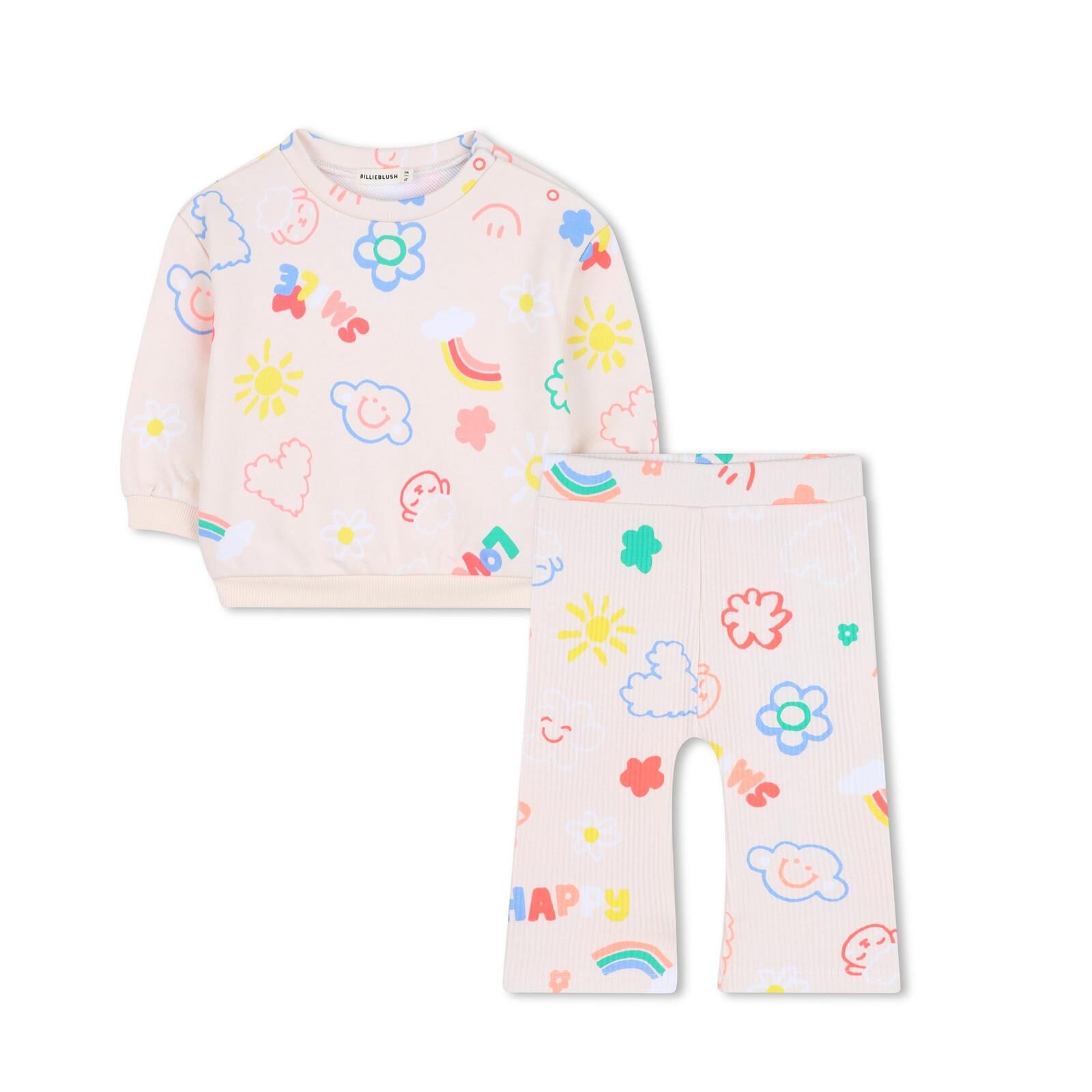 Sweater + Hose Ensemble U21253 von Billieblush (Rosa Mut) – Bild 1