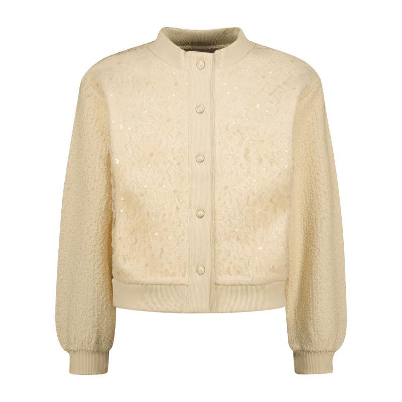 CR26KG382024_Mia_Egg Shell_FRONT Cardigan Mia, Egg Shell von Vingino – Bild 1