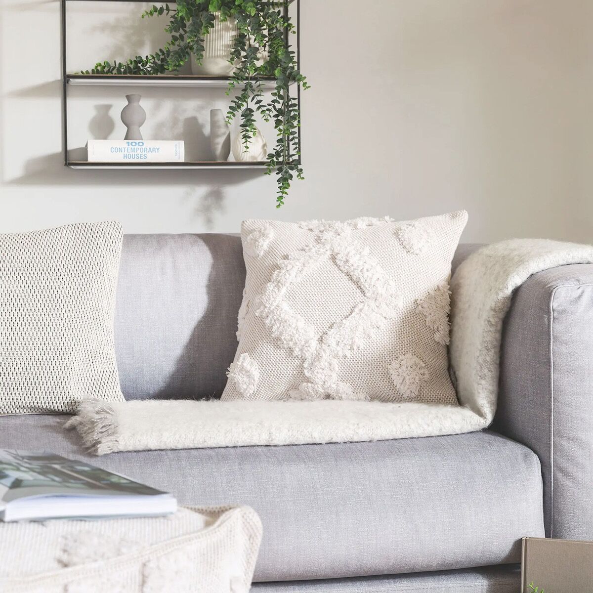 Kissen Samson Cream von benuta – Bild 1