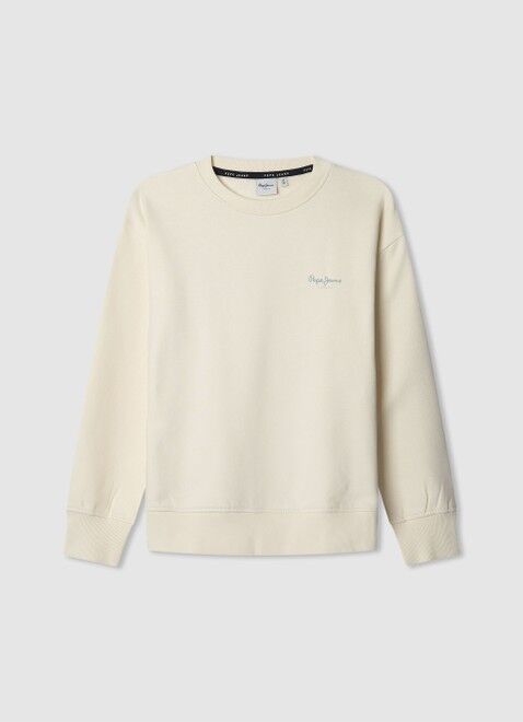 Sweatshirt Luke (Oyster White) – Bild 1