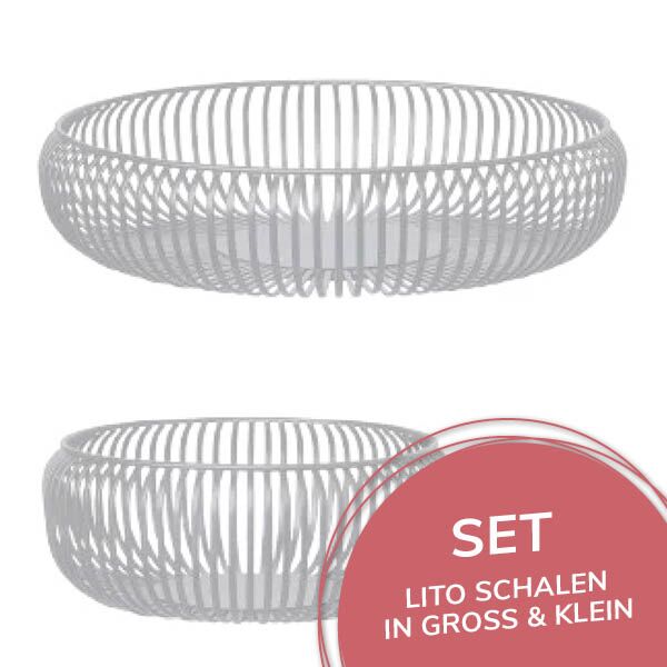 Set Schalen LITO von blomus (Steel Gray) – Bild 1