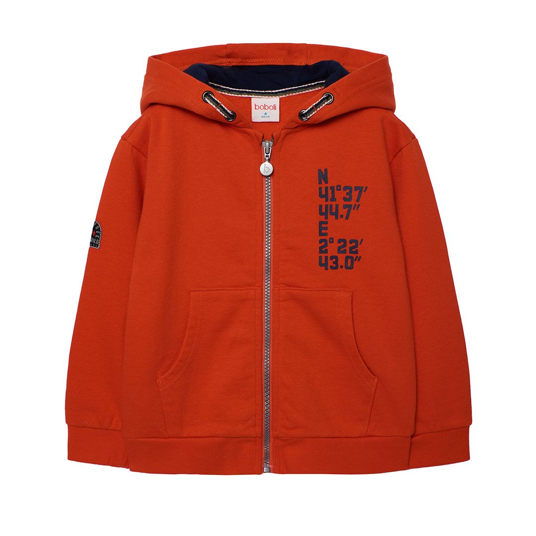 Jacke Plüsch, getönt (paprika) von Boboli – Bild 1