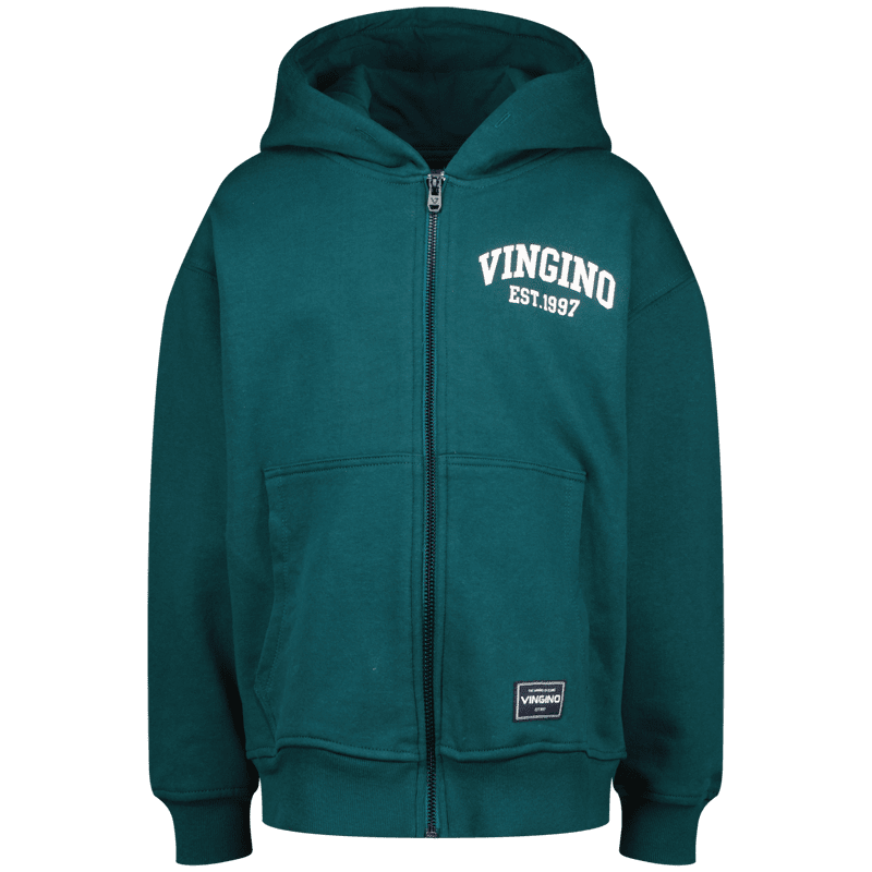 Zipper Icon-vest, Dark jungle green von Vingino – Bild 1