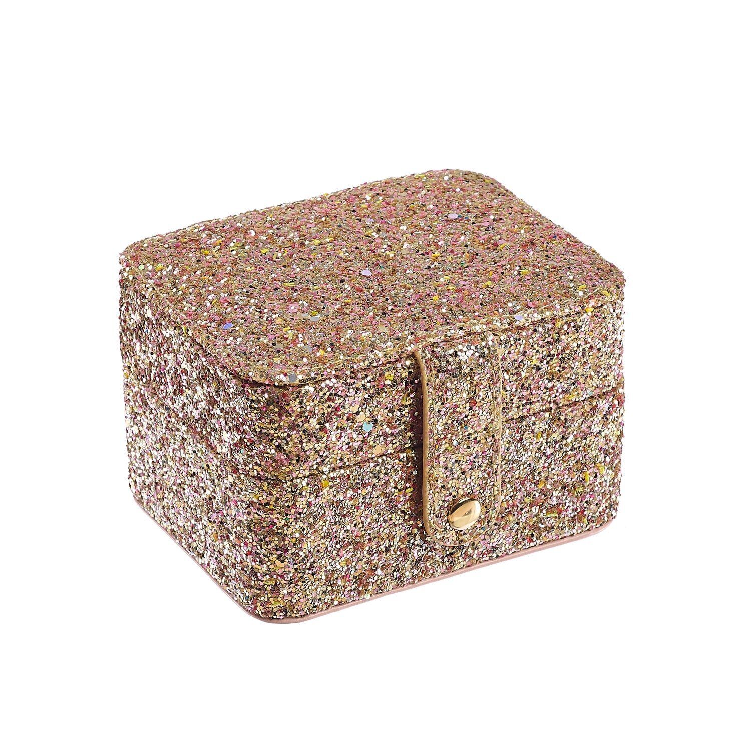 Confetti Glitter Schmuckkästchen (Gold) – Bild 1