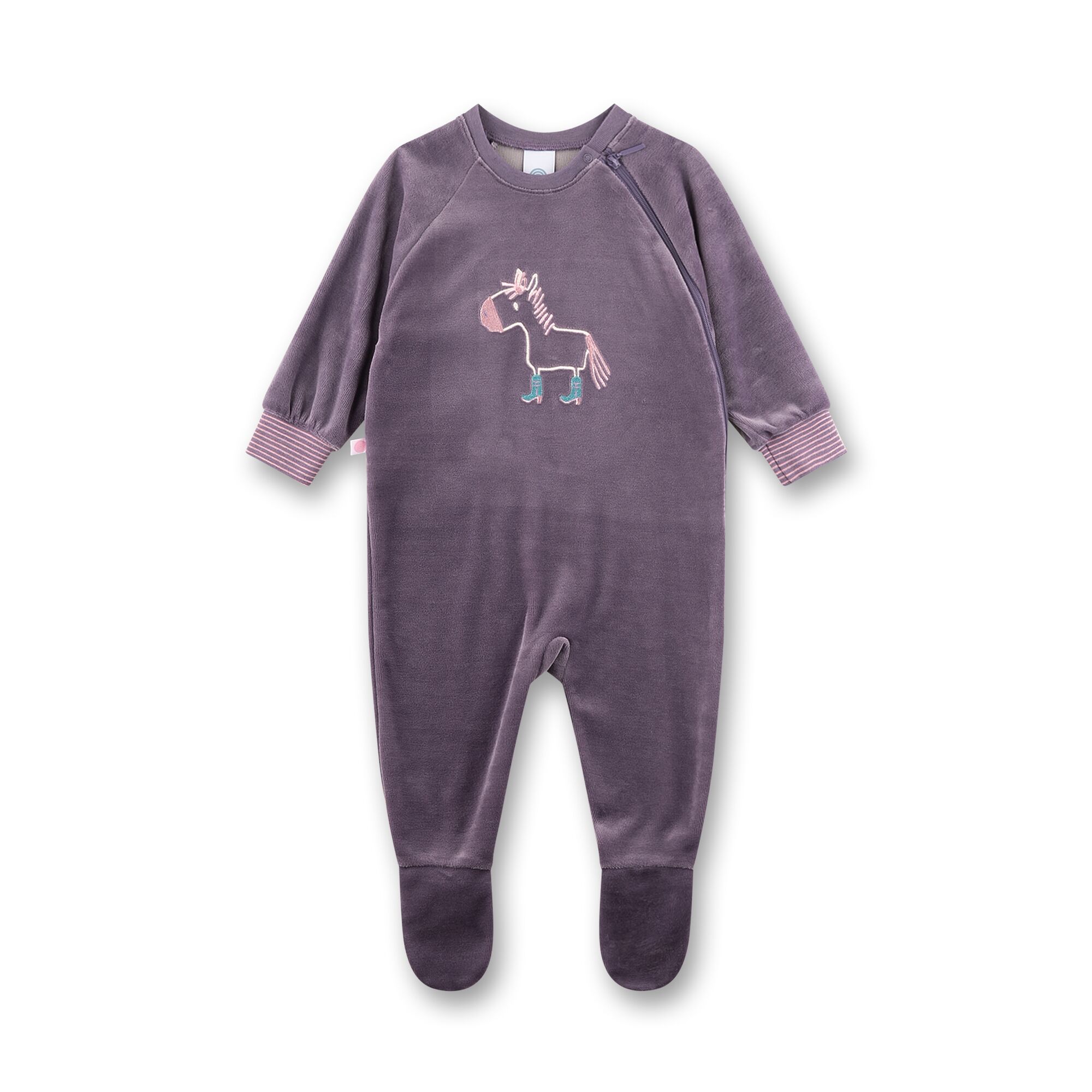 Strampler Overall 222288 (purple sage) von Sanetta – Bild 1