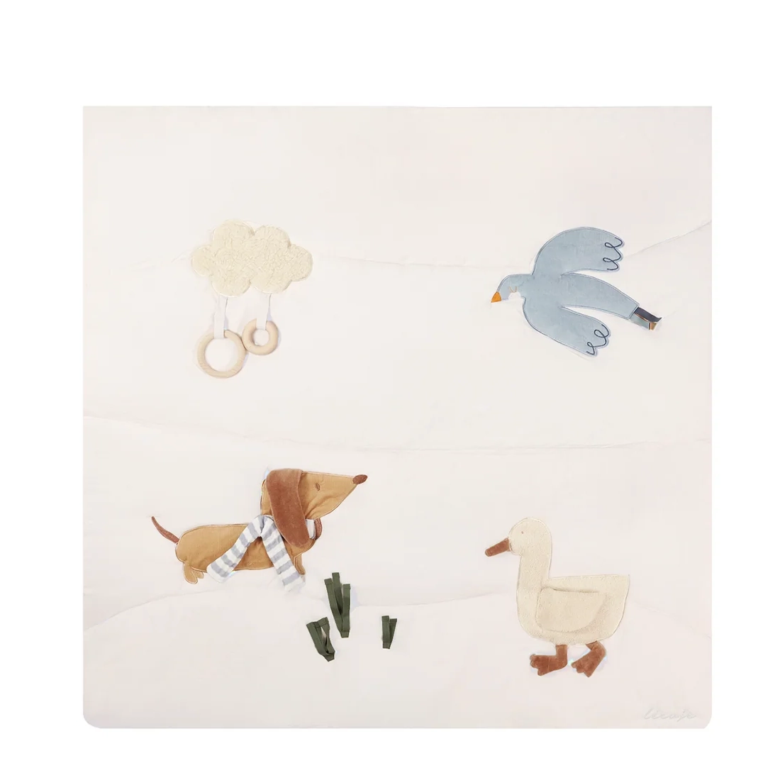 Activity Decke "Dog" (Light Blue) – Bild 1