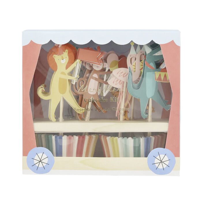 "Tier-Parade" Cupcake-Kit von Meri Meri – Bild 1