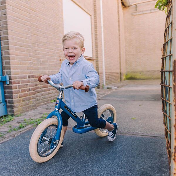 Trybike "Steel" (Zweirad, blau) – Ansicht 3