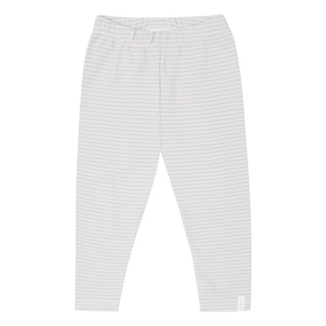 leevje_juli_20247 Jersey Leggings "Lavender Stripes"