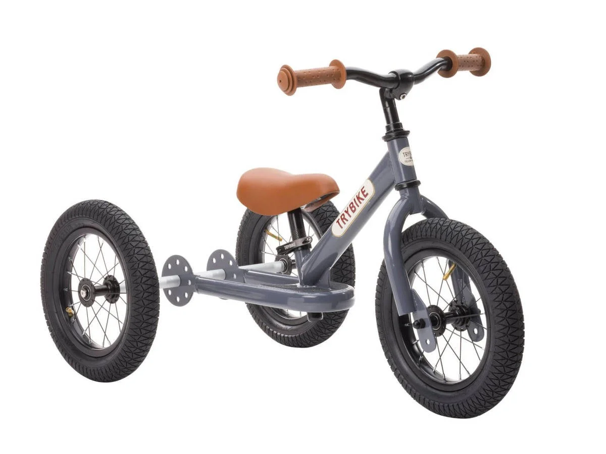 trybike_grau_dreirad Trybike "Steel" (Dreirad, grau)