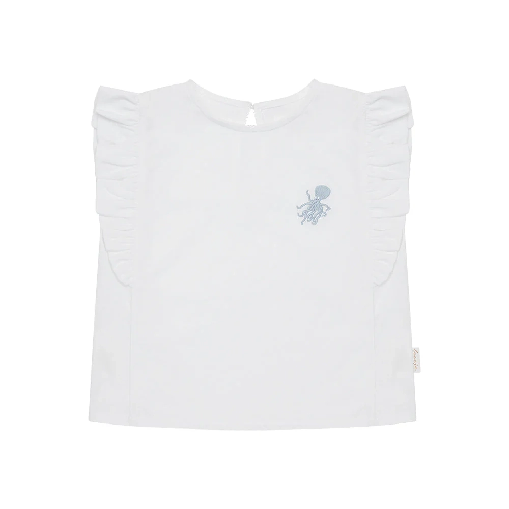 T-Shirt Octopus mit Rüschen 1 T-Shirt "Octopus" mit Rüschen