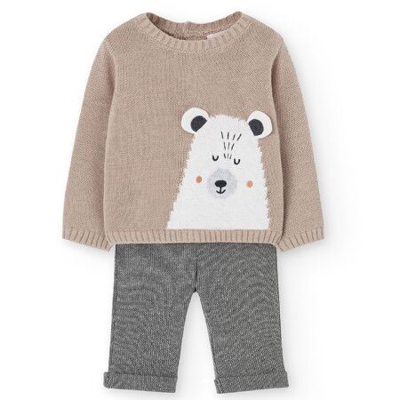 Set Pullover & Hose für Babys (lein) von Boboli