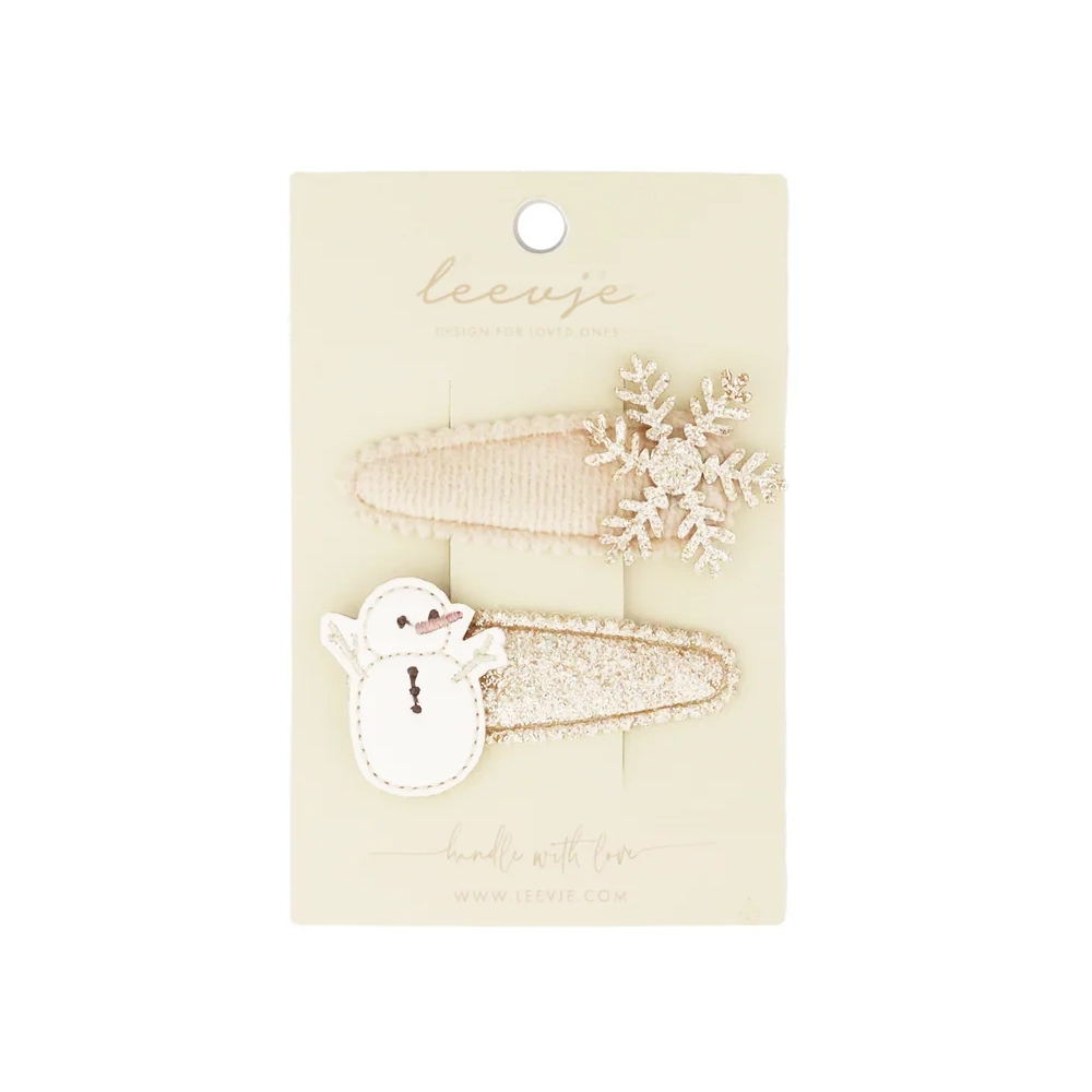 Haarspangen "Snow Clips"