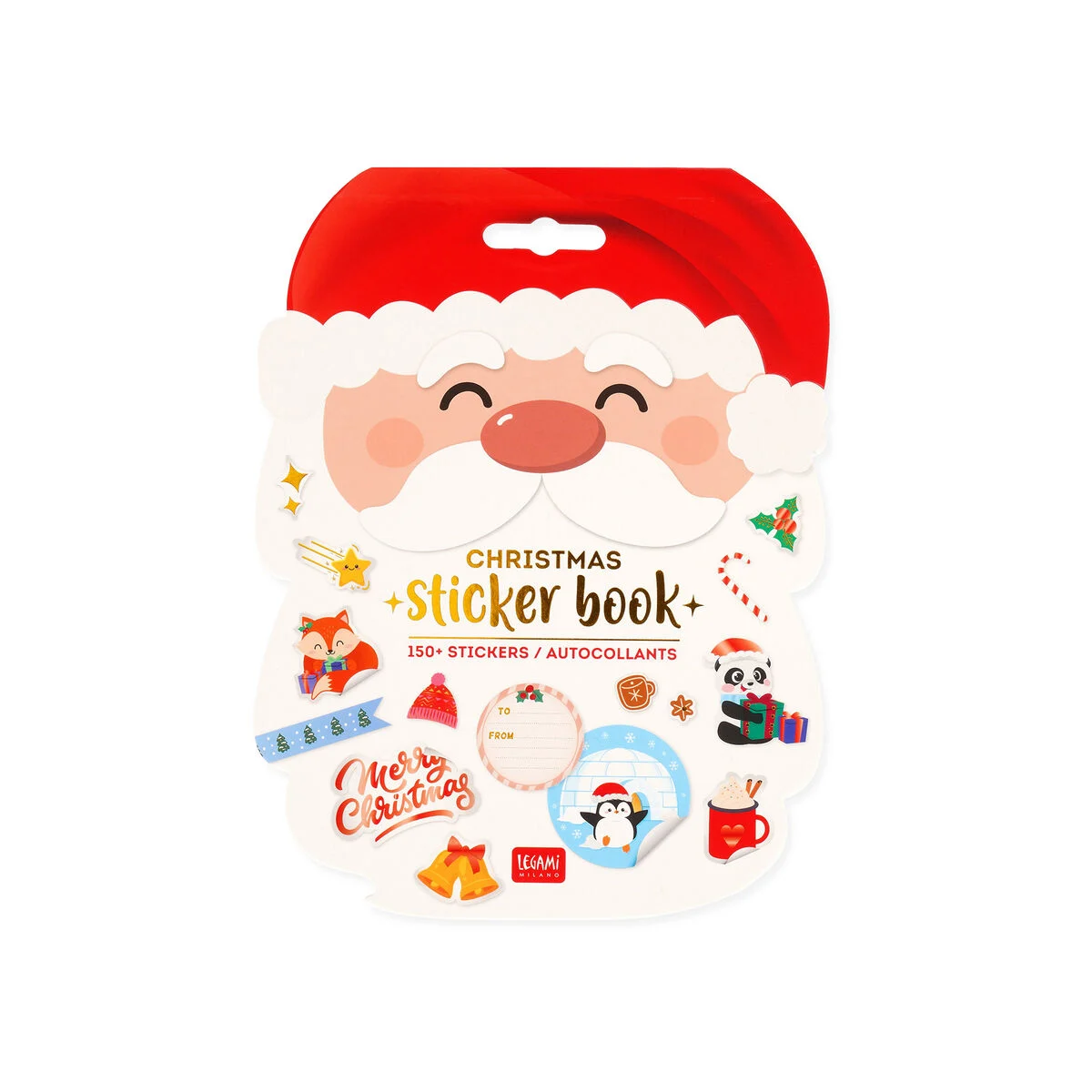 Stickerbuch_Santa Weihnachts Stickerbuch von Legami