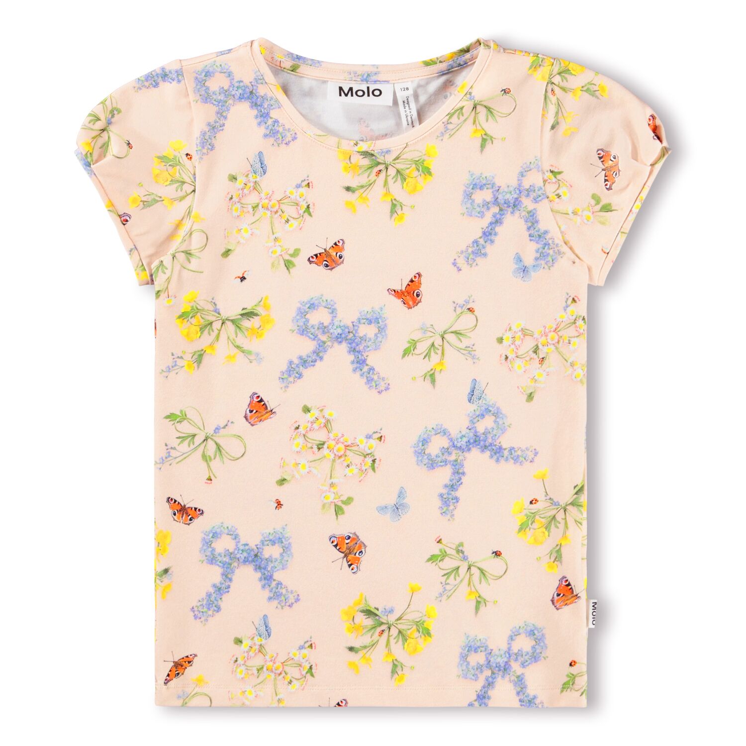 2S26A215_9540 T-Shirt Short Sleeves Rimona (Flowerbows)