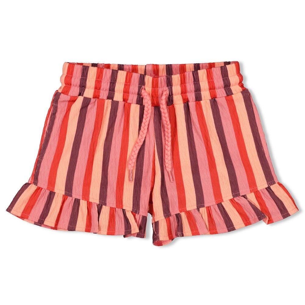 Shorts Ringel Seersucker - Salsa Sunset (Lachs)
