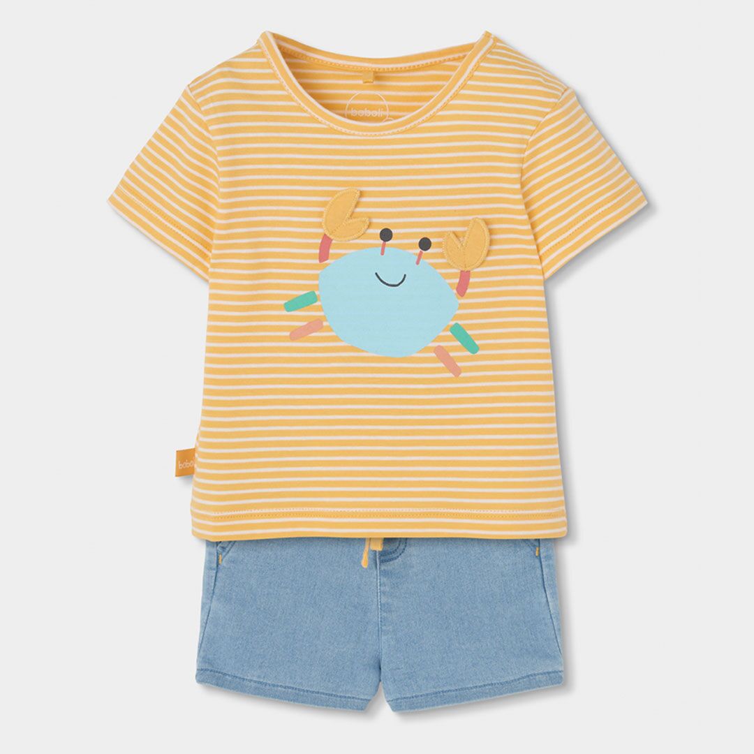 2430989830_a Set Pullover & Hose für Babys (gestreift) von Boboli