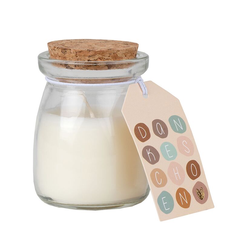 Duftkerze "Dankeschön" (Feuer & Flamme) – Bild 1