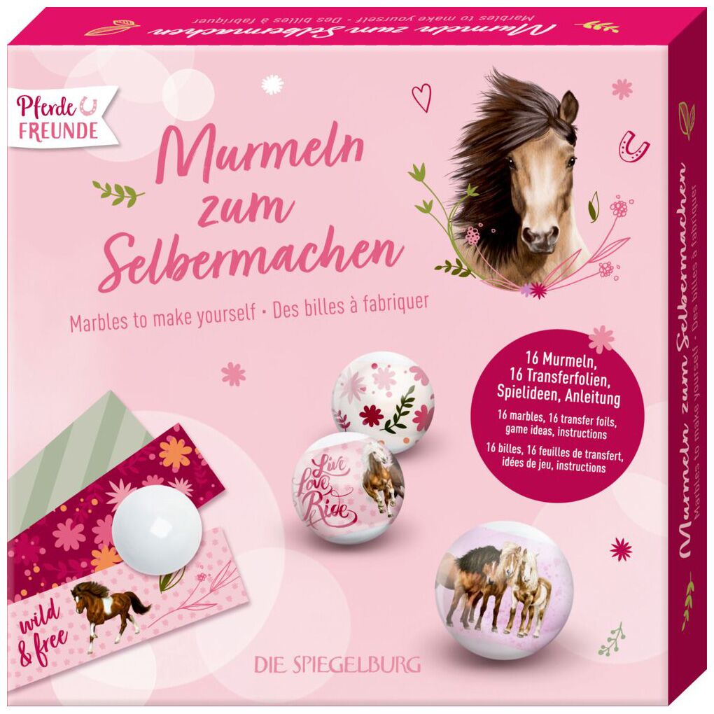 Murmeln zum Selbermachen "Pferdefreunde" – Bild 1