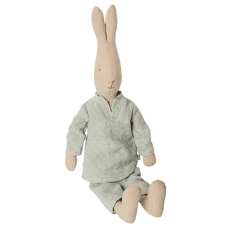 Kuschelhase Junge im Pyjama (H 49 cm) – Bild 1